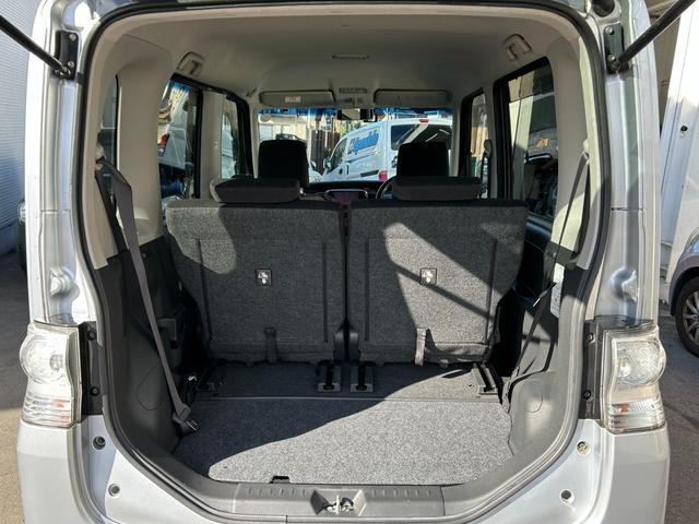 タント カスタムＸ　４ＷＤ　◆【禁煙・社外７型ナビ・ＴＥＣ】　下取直販車／４８，４３７ＫＭ／フルセグ／ＣＤ／ＤＶＤ／バックカメラ／片側電動スライドドア／純正アルミ／前後ドラレコ／アイドリングストップ／スマートキー／保証書／取扱説明書／フロアマット／サイドバイザー（24枚目）