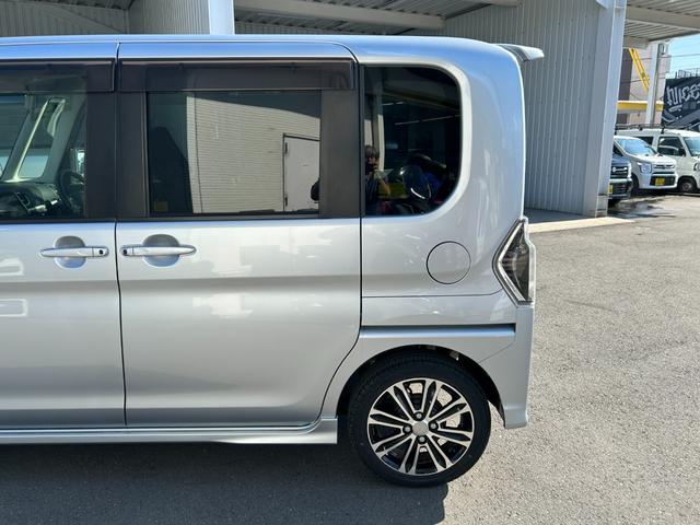 タント カスタムRS トップエディションSAIII【ターボ】 ダンロップ23年製造タイヤ/距離21723キロ/純正8型ナビ/フルセグ/CD/DVD/BTオーディオ/バックカメラ/両側自動スライド/シートヒーター/ETC/ドラレコ/マット/バイザー/スペアキー(19枚目)