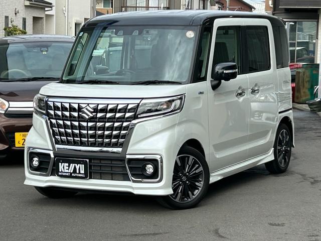 スペーシアカスタム ハイブリッドＸＳターボ　◆【禁煙・社外７型ナビ・ＥＴＣ】　１７，０４９ＫＭ／フルセグ／ＣＤ／ＤＶＤ／ＢＴオーディオ／全方位カメラ／両側電動スライド／ハーフレザーシート／シートヒーター／ＬＥＤライト／パドルシフト／ヘッドアップディスプレイ／ドラレコ／取扱説明書（7枚目）