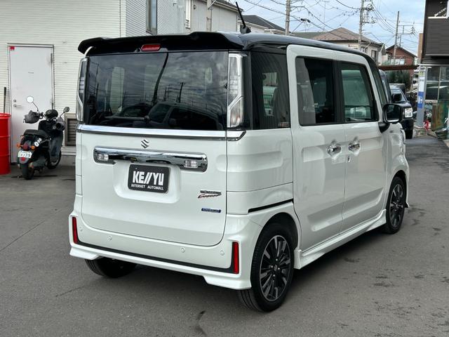 スペーシアカスタム ハイブリッドＸＳターボ　◆【禁煙・社外７型ナビ・ＥＴＣ】　１７，０４９ＫＭ／フルセグ／ＣＤ／ＤＶＤ／ＢＴオーディオ／全方位カメラ／両側電動スライド／ハーフレザーシート／シートヒーター／ＬＥＤライト／パドルシフト／ヘッドアップディスプレイ／ドラレコ／取扱説明書（10枚目）