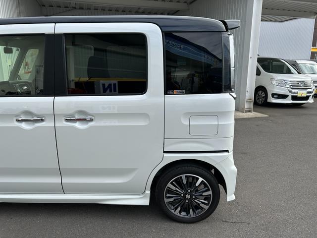 スペーシアカスタム ハイブリッドＸＳターボ　◆【禁煙・社外７型ナビ・ＥＴＣ】　１７，０４９ＫＭ／フルセグ／ＣＤ／ＤＶＤ／ＢＴオーディオ／全方位カメラ／両側電動スライド／ハーフレザーシート／シートヒーター／ＬＥＤライト／パドルシフト／ヘッドアップディスプレイ／ドラレコ／取扱説明書（18枚目）