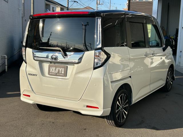 ルーミー カスタムG-T■下取直販車【禁煙/レーダーブレーキ/ターボ】 車線逸脱警報/コーナーセンサー/レーダークルコン/純正ナビ/フルセグTV/Bluetoothオーディオ/バックカメラ/ウォークスルー/両側電動スライド/LEDヘッドライト/フォグ/純正アルミ/ETC(10枚目)