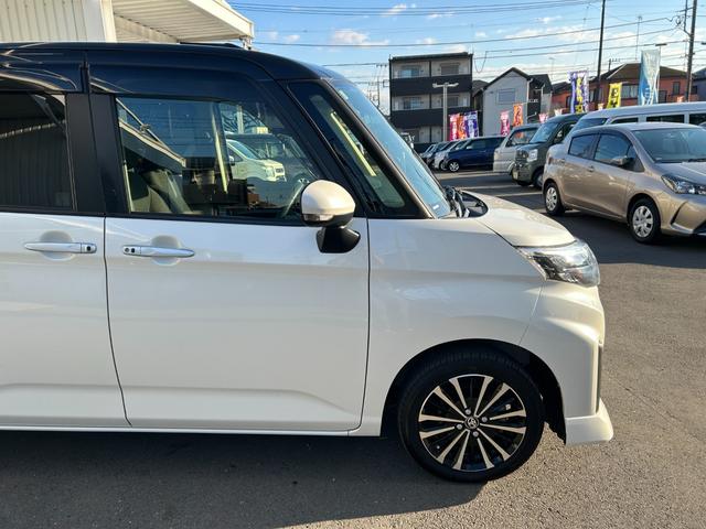 ルーミー カスタムG-T■下取直販車【禁煙/レーダーブレーキ/ターボ】 車線逸脱警報/コーナーセンサー/レーダークルコン/純正ナビ/フルセグTV/Bluetoothオーディオ/バックカメラ/ウォークスルー/両側電動スライド/LEDヘッドライト/フォグ/純正アルミ/ETC(15枚目)