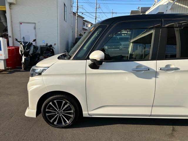 ルーミー カスタムG-T■下取直販車【禁煙/レーダーブレーキ/ターボ】 車線逸脱警報/コーナーセンサー/レーダークルコン/純正ナビ/フルセグTV/Bluetoothオーディオ/バックカメラ/ウォークスルー/両側電動スライド/LEDヘッドライト/フォグ/純正アルミ/ETC(17枚目)