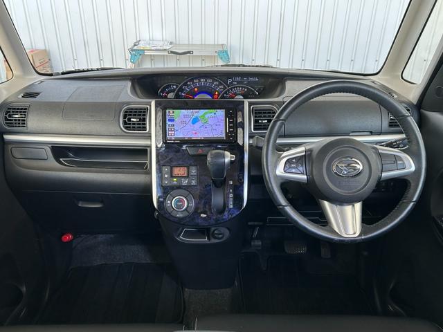 タント カスタムＲＳトップエディションＳＡＩＩＩ■【後期型・ターボ】　７４，５１０ＫＭ／禁煙１オーナー／３６０＋Ｒドラレコ／社外ナビ／ＤＶＤ／地デジ／ＢＴオーディオ／Ｂカメラ／ヒーター付ハーフレザー／両電動スライド／ＬＥＤオートライト／衝突軽減／Ｒ６年製造ヨコハマタイヤ（3枚目）