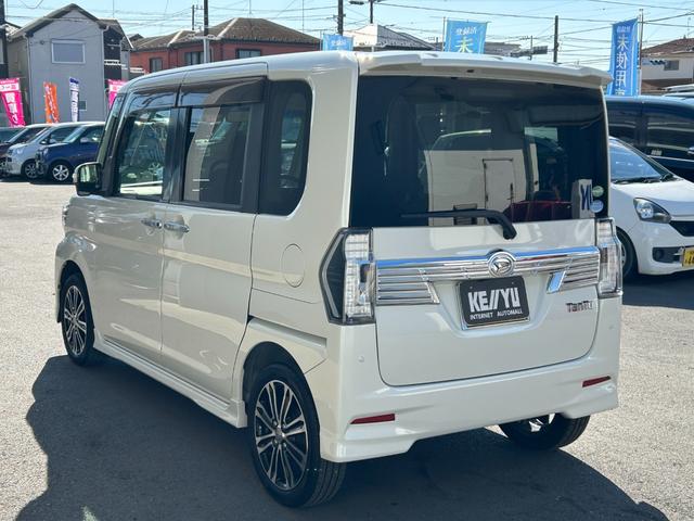 タント カスタムＲＳトップエディションＳＡＩＩＩ■【後期型・ターボ】　７４，５１０ＫＭ／禁煙１オーナー／３６０＋Ｒドラレコ／社外ナビ／ＤＶＤ／地デジ／ＢＴオーディオ／Ｂカメラ／ヒーター付ハーフレザー／両電動スライド／ＬＥＤオートライト／衝突軽減／Ｒ６年製造ヨコハマタイヤ（12枚目）