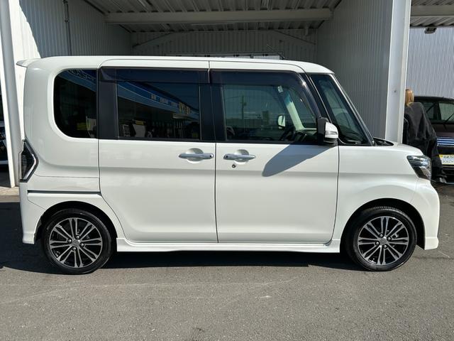 タント カスタムＲＳトップエディションＳＡＩＩＩ■【後期型・ターボ】　７４，５１０ＫＭ／禁煙１オーナー／３６０＋Ｒドラレコ／社外ナビ／ＤＶＤ／地デジ／ＢＴオーディオ／Ｂカメラ／ヒーター付ハーフレザー／両電動スライド／ＬＥＤオートライト／衝突軽減／Ｒ６年製造ヨコハマタイヤ（13枚目）