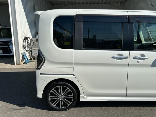 タント カスタムＲＳトップエディションＳＡＩＩＩ■【後期型・ターボ】　７４，５１０ＫＭ／禁煙１オーナー／３６０＋Ｒドラレコ／社外ナビ／ＤＶＤ／地デジ／ＢＴオーディオ／Ｂカメラ／ヒーター付ハーフレザー／両電動スライド／ＬＥＤオートライト／衝突軽減／Ｒ６年製造ヨコハマタイヤ（14枚目）