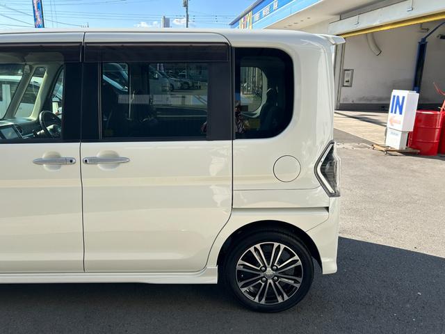 タント カスタムＲＳトップエディションＳＡＩＩＩ■【後期型・ターボ】　７４，５１０ＫＭ／禁煙１オーナー／３６０＋Ｒドラレコ／社外ナビ／ＤＶＤ／地デジ／ＢＴオーディオ／Ｂカメラ／ヒーター付ハーフレザー／両電動スライド／ＬＥＤオートライト／衝突軽減／Ｒ６年製造ヨコハマタイヤ（18枚目）