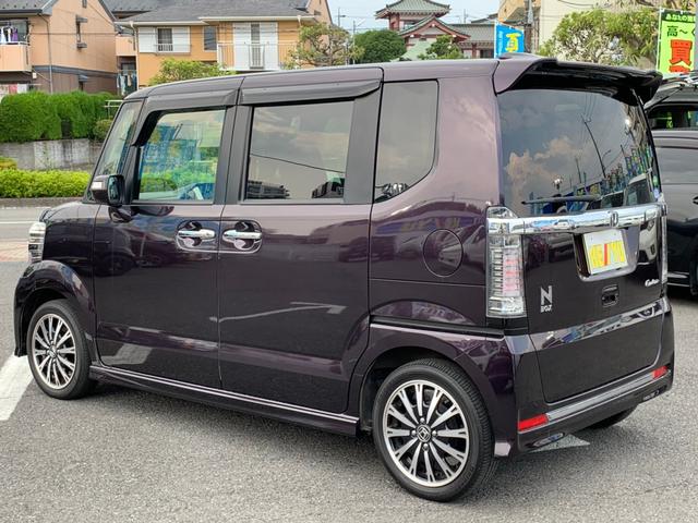 G・ターボLパッケージ フルエアロ フルセグナビ バックカメラ 衝突軽減装置 両側自動スライド ターボ HID ビルトインETC ハーフレザーシート 横滑り防止 純正アルミ(8枚目)