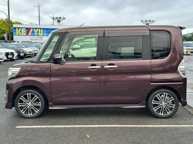 タント カスタムＲＳ　ＳＡ／徳島仕入れ／走行３７７６４ＫＭ／禁煙車／　ターボ付き／ワンオーナー／衝突被害軽減システム／両側ＰＳＤ／純正ナビ／フルセグ／ＣＤ／ＤＶＤ／Ｂｌｕｅｔｏｏｔｈ／バックカメラ／ＥＴＣ／ＬＥＤヘッドライト／フォグ／純正ＡＷ／スマートキー／盗難防止機能（7枚目）