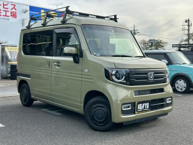 Ｎ－ＶＡＮ＋スタイル ファン・ターボホンダセンシング／２３年製タイヤ／キャリア付／　衝突被害軽減Ｓ／レーダークルコン／両側スライド／純正ナビ／フルセグ／ＣＤ／ＤＶＤ／Ｂｌｕｅｔｏｏｔｈ／バックカメラ／スマートキー／プッシュスタート／ステリモ／ＥＴＣ／ＬＥＤヘッドライト／オートライト（6枚目）