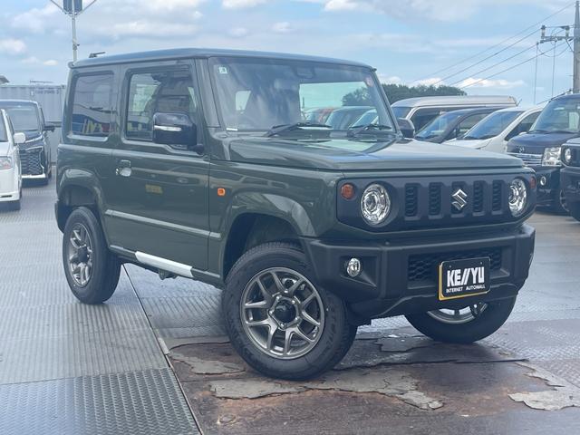 ジムニー XC/届出済み未使用車/走行5KM/パートタイム4WD/ デュアルセンサーブレーキサポート/誤発進抑制機能/車線逸脱警報/リアパーキングセンサー/シートヒーター/クルコン/ヒルディセントコントロール/ハイビームアシスト/LEDライト/ライトウォッシャー(6枚目)