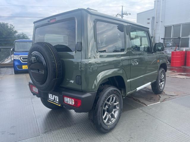 ジムニー XC/届出済み未使用車/走行5KM/パートタイム4WD/ デュアルセンサーブレーキサポート/誤発進抑制機能/車線逸脱警報/リアパーキングセンサー/シートヒーター/クルコン/ヒルディセントコントロール/ハイビームアシスト/LEDライト/ライトウォッシャー(8枚目)