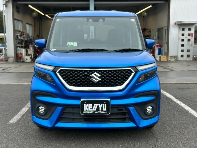 ソリオバンディット ハイブリッドＭＶ／禁煙車／ワンオーナー／セーフティサポート／　大分仕入／走行４８４２３ｋｍ／９インチ純正メモリーナビ／アラウンドビュー／コーナーセンサー／カラーＨＵＤ／ＥＴＣ２．０／両側電動スライド／フルセグ／ＢＴ接続／ＵＳＢ／レーダークルコン／シートヒーター（6枚目）
