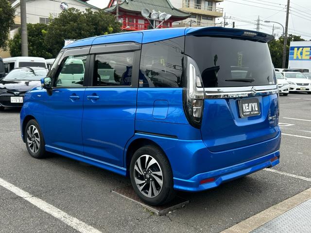 ソリオバンディット ハイブリッドＭＶ／禁煙車／ワンオーナー／セーフティサポート／　大分仕入／走行４８４２３ｋｍ／９インチ純正メモリーナビ／アラウンドビュー／コーナーセンサー／カラーＨＵＤ／ＥＴＣ２．０／両側電動スライド／フルセグ／ＢＴ接続／ＵＳＢ／レーダークルコン／シートヒーター（10枚目）
