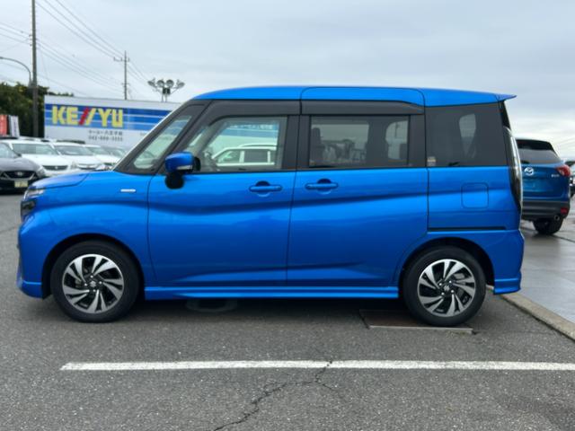 ソリオバンディット ハイブリッドＭＶ／禁煙車／ワンオーナー／セーフティサポート／　大分仕入／走行４８４２３ｋｍ／９インチ純正メモリーナビ／アラウンドビュー／コーナーセンサー／カラーＨＵＤ／ＥＴＣ２．０／両側電動スライド／フルセグ／ＢＴ接続／ＵＳＢ／レーダークルコン／シートヒーター（11枚目）
