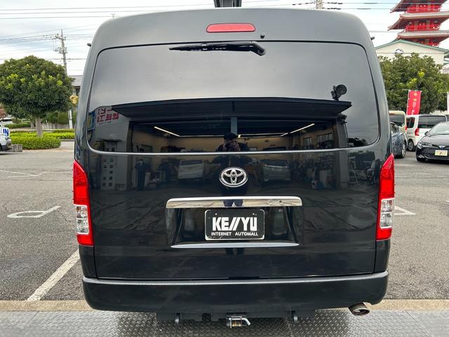 ハイエースワゴン ＧＬ／八王子直仕入／走行３３２１５ＫＭ／ヒッチメンバー付き／　アルパインフローティングナビ１１型＆フリップダウンモニター＆ツィーター＆デジタルインナーミラードラレコ／ＡＣ１００Ｖ電源／左側ＰＳＤ／フルセグ／ＣＤ／ＤＶＤ／Ｂｌｕｅｔｏｏｔｈ／全方位カメラ／ＥＴＣ（9枚目）