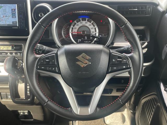 スペーシアカスタム ＸＳ／雹害車／八王子直仕入／走行４３６５２ＫＭ／禁煙車／　衝突被害軽減Ｓ／レーンアシスト／社外ナビ／フルセグ／ＣＤ／ＤＶＤ／Ｂｌｕｅｔｏｏｔｈ／バックカメラ／ＥＴＣ／後席サーキュレーター／両側ＰＳＤ／ハーフレザーシート／シートヒーター／ＬＥＤヘッドライト（12枚目）
