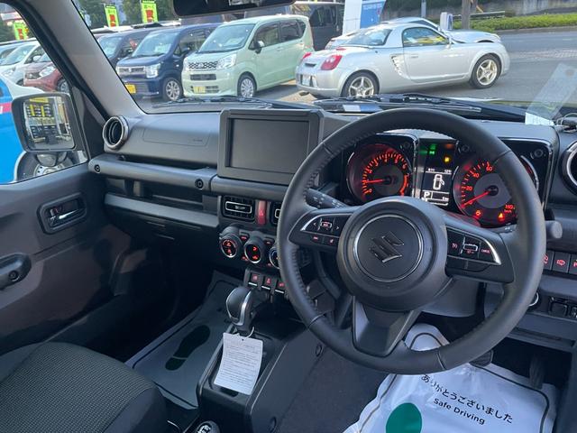 ジムニー XC/届出済み未使用車/走行5KM/パートタイム4WD/ デュアルセンサーブレーキサポート/誤発進抑制機能/車線逸脱警報/リアパーキングセンサー/シートヒーター/クルコン/ヒルディセントコントロール/ハイビームアシスト/LEDライト/ライトウォッシャー(18枚目)