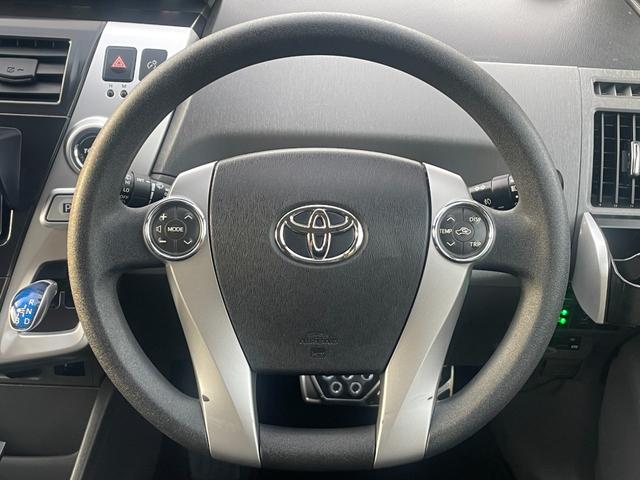 プリウスアルファ S/大阪仕入れ/走行55.958km/純正7インチSDナビ/ 車両接近通報装置/バックカメラ/デジタルインナーミラー/フルセグ/ビルトインETC/BT接続/USBソケット/CD/DVD/フォグ/盗難防止/アルミペダル/サイドバイザー/マット/フォグランプ(12枚目)