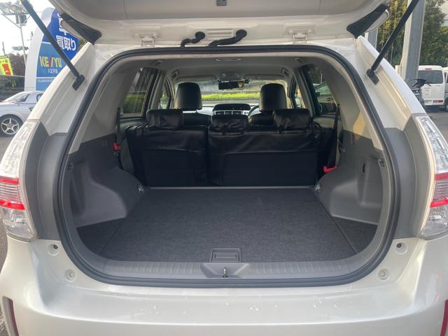 プリウスアルファ S/大阪仕入れ/走行55.958km/純正7インチSDナビ/ 車両接近通報装置/バックカメラ/デジタルインナーミラー/フルセグ/ビルトインETC/BT接続/USBソケット/CD/DVD/フォグ/盗難防止/アルミペダル/サイドバイザー/マット/フォグランプ(17枚目)