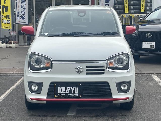 アルトターボRS ベースグレード/禁煙車/走行46029KM/九州仕入/ 純正ナビ/フルセグ/CD/Bカメラ/ETC/スマートキー&Pスタート/運転席シートヒーター/純正AW/HID/フォグ/Rスポイラー/衝突軽減システム/ミラーウィンカー/保証書/マット&バイザー/(6枚目)