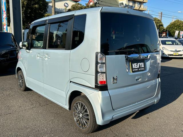 Ｎ－ＢＯＸ Ｇ・Ｌパッケージ／雹害／八王子直仕入／禁煙／モデューロＡＷ／　走行４１３０１ＫＭ／純正ナビ／ＣＤ／ＤＶＤ／バックカメラ／ＥＴＣ／両側スライド左側ＰＳＤ／スマートキー／盗難防止装置／ステリモ／横滑り防止機能／ヘッドイライトレベライザー／プッシュスタート／取扱説明書（10枚目）