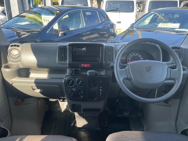 エブリイ ＰＡ／弊社リースアップ／オーバーヘッドコンソール／禁煙車／　走行７１１０ＫＭ／スズキセーフティサポート／レーンアシスト／コーナーセンサー／両側手動スライドドア／オートライト／横滑り防止機能／ヘッドイライトレベライザー／ラバーマット／保証書／取扱説明書（3枚目）