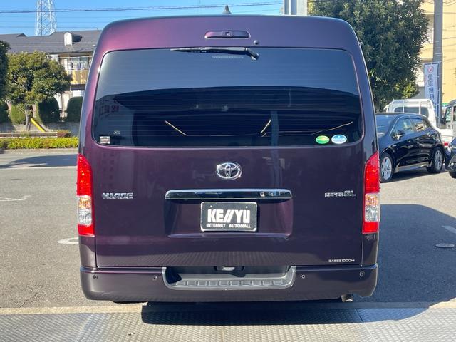 ハイエースバン スーパーGLダークプライムII/ワイドボディ/ミドルルーフ/ ベッドキット/ディーゼルターボ/八王子直仕入/走行40067KM/禁煙車/アルパインフローティングナビ&フリップダウンモニター/デジタルインナーミラー/両側PSD/フルセグ/BT/Bカメラ/ETC(9枚目)