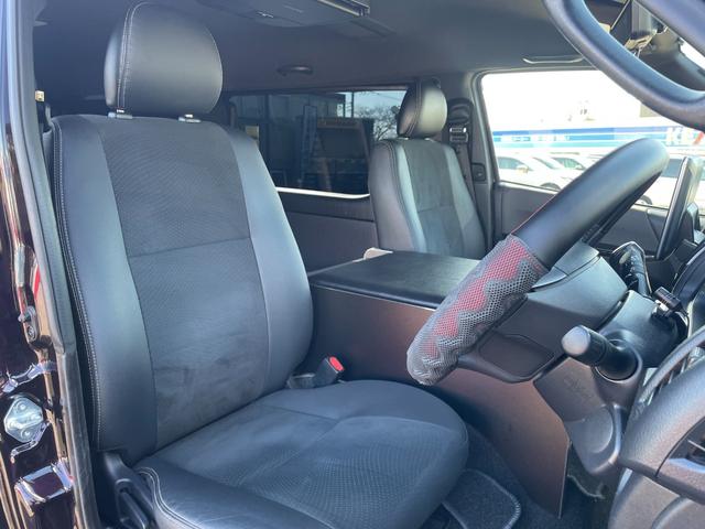ハイエースバン スーパーGLダークプライムII/ワイドボディ/ミドルルーフ/ ベッドキット/ディーゼルターボ/八王子直仕入/走行40067KM/禁煙車/アルパインフローティングナビ&フリップダウンモニター/デジタルインナーミラー/両側PSD/フルセグ/BT/Bカメラ/ETC(13枚目)