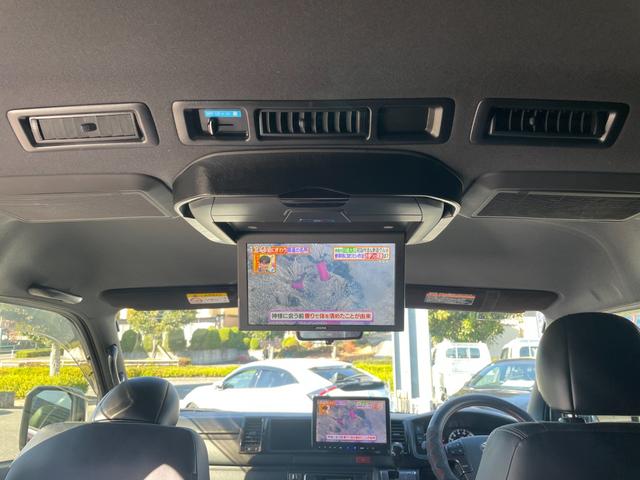 ハイエースバン スーパーGLダークプライムII/ワイドボディ/ミドルルーフ/ ベッドキット/ディーゼルターボ/八王子直仕入/走行40067KM/禁煙車/アルパインフローティングナビ&フリップダウンモニター/デジタルインナーミラー/両側PSD/フルセグ/BT/Bカメラ/ETC(33枚目)