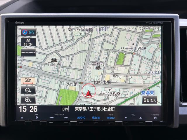 ステップワゴンスパーダ Ｚ／九州仕入れ／走行６４０１７ｋｍ／ホンダ純正メモリーナビ／　両側ＰＳＤ／バックカメラ／ビルトインＥＴＣ／フルセグ／ＣＤ／ＤＶＤ／オートクルーズコントロール／パドルシフト／ＨＩＤヘッドライト／フォグ／横滑り防止／盗難防止／フロアマット／サイドバイザー／スペアキー（19枚目）