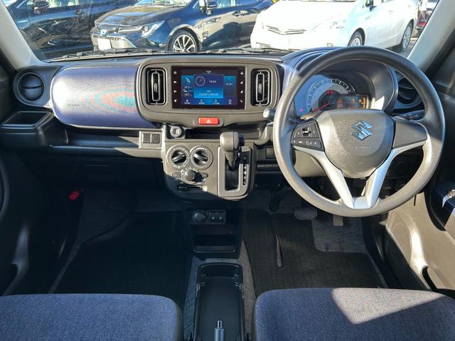 アルト L/4WD/禁煙車/バックカメラ付きディスプレイオーディオ/ リースアップ/走行8623KM/AppleCarplay/Bluetooth/衝突被害軽減システム/レーンアシスト/シートヒーター/コーナーセンサー/アイドリングストップ/キーレス/盗難防止機能(3枚目)