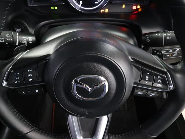 15XD Lパッケージ 後期 ディーゼル 衝突軽減ブレーキ レーダークルーズ HUD シート・ステアヒーター 電動黒レザー 360度モニター ドラレコ マツダコネクトナビ フルセグ BT DVD ETC2.0 ソナー 禁煙車(17枚目)