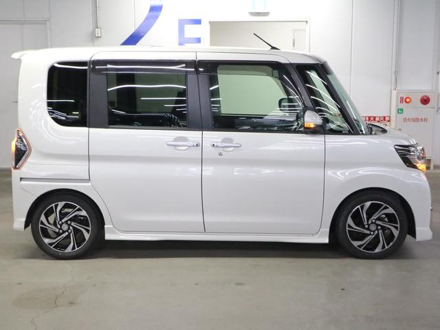 カスタムRS トップエディションVS SAIII ターボ 前後ドラレコ 全方位モニター 両側電動スライド シートヒーター TEINダウンサス メモリーナビ TV CD・DVD ETC ソナー 衝突軽減ブレーキ 車線逸脱警報 LEDライト 純正15AW(8枚目)