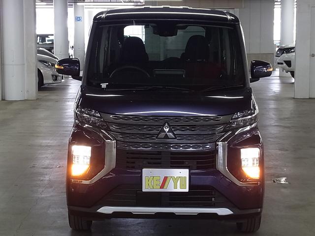 ｅＫクロススペース Ｔ　４ＷＤターボ　誤発進抑制機能　デジタルミラー　マルチアラウンドモニター　純正９インチナビ　ｅ－Ａｓｓｉｓｔ　マイパイロット　ＥＴＣ　シートヒーター　両側電動スライド　パドルシフト　ＢＴオーディオ　パーキングセンサー　ＬＥＤランプ（6枚目）