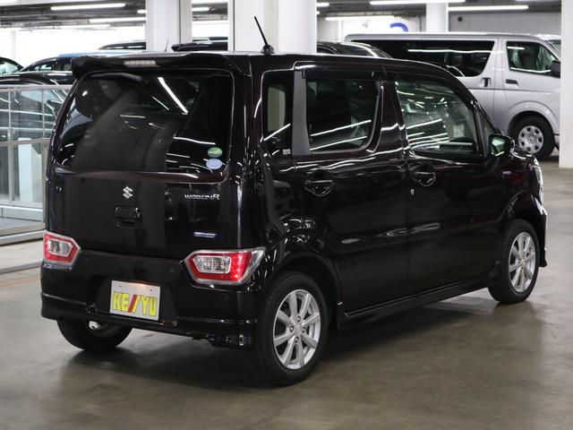 ワゴンＲ ハイブリッドＦＺ　デュアルセンサーブレーキサポート　車線逸脱警報　リアパーキングセンサー　シートヒーター　ケンウッドナビ　バックカメラ　ＢＴオーディオ　フルセグＴＶ　スマートキー　シートアンダーボックス　ＬＥＤランプ（3枚目）