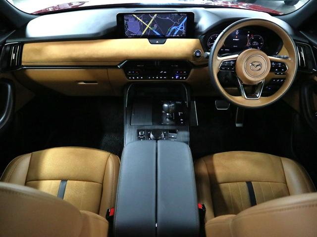 ＣＸ－６０ ＸＤ－ハイブリッド　プレミアムスポーツ　サンルーフ　ＢＯＳＥサウンド　３６０°ビュー　ＨＵＤ　ＢＳＭ　レーダークルーズ　パドルシフト　ＥＴＣ２．０　ベンチレーション　パワーバックドア　純正ナビ　ＡＣ１００Ｖ　おくだけ充電　パーキングセンサー（4枚目）