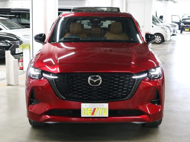 ＣＸ－６０ ＸＤ－ハイブリッド　プレミアムスポーツ　サンルーフ　ＢＯＳＥサウンド　３６０°ビュー　ＨＵＤ　ＢＳＭ　レーダークルーズ　パドルシフト　ＥＴＣ２．０　ベンチレーション　パワーバックドア　純正ナビ　ＡＣ１００Ｖ　おくだけ充電　パーキングセンサー（6枚目）
