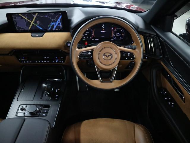 ＣＸ－６０ ＸＤ－ハイブリッド　プレミアムスポーツ　サンルーフ　ＢＯＳＥサウンド　３６０°ビュー　ＨＵＤ　ＢＳＭ　レーダークルーズ　パドルシフト　ＥＴＣ２．０　ベンチレーション　パワーバックドア　純正ナビ　ＡＣ１００Ｖ　おくだけ充電　パーキングセンサー（11枚目）
