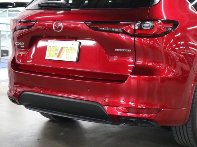 ＣＸ－６０ ＸＤ－ハイブリッド　プレミアムスポーツ　サンルーフ　ＢＯＳＥサウンド　３６０°ビュー　ＨＵＤ　ＢＳＭ　レーダークルーズ　パドルシフト　ＥＴＣ２．０　ベンチレーション　パワーバックドア　純正ナビ　ＡＣ１００Ｖ　おくだけ充電　パーキングセンサー（66枚目）