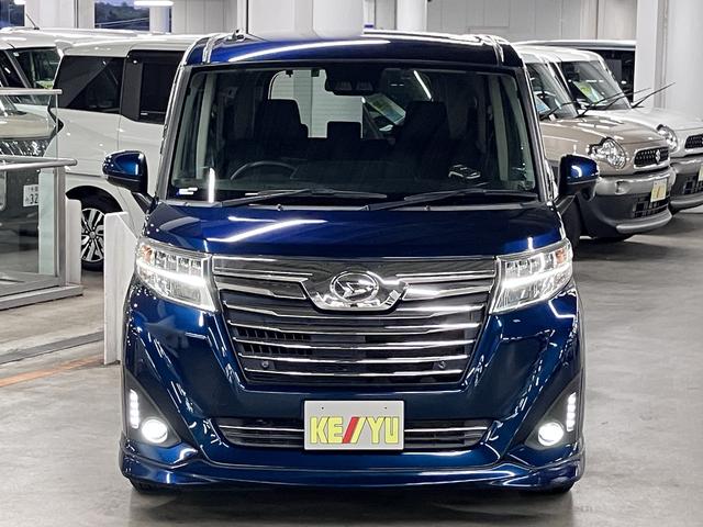 トール カスタムG ターボ SAIII スマートアシスト3 両側パワースライド 純正ナビ バックカメラ BTオーディオ フルセグTV CD・DVD USB ETC クルコン コーナーセンサー 後席サンシェード LEDライト スタッドレス&社外AW スマートキー(6枚目)