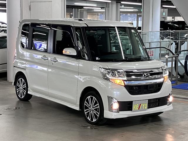 タント カスタムＲＳ　スマートセレクションＳＡ　ターボ　スマートアシスト　誤発進抑制機能　両側電動スライド　純正ナビ　バックカメラ　ＢＴオーディオ　フルセグＴＶ　ＣＤ・ＤＶＤ　ＵＳＢ　ＥＴＣ　アイドリングストップ　スマートキー　ＬＥＤライト　純正１５ＡＷ（5枚目）