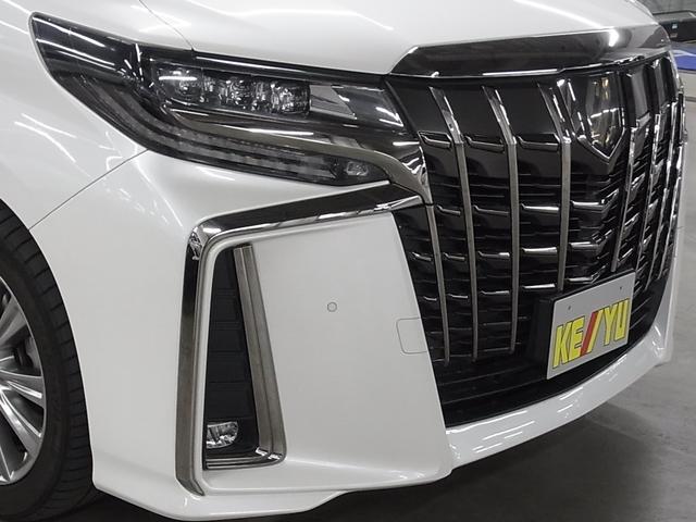 アルファード 2.5S タイプゴールド ワンオーナー ムーンルーフ 後席モニター ナビ&9インチディスプレイ ETC2.0 バックカメラ CD・DVD フルセグTV BTオーディオ パワーバックドア 両側電動スライド セーフティセンス AC100V 3眼LEDライト(49枚目)