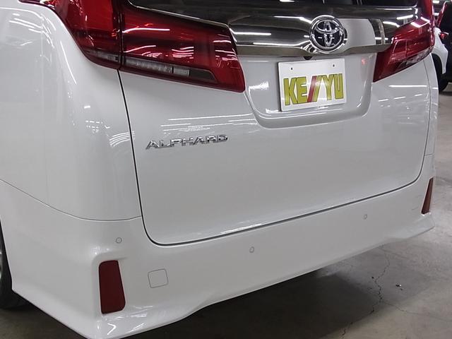 アルファード 2.5S タイプゴールド ワンオーナー ムーンルーフ 後席モニター ナビ&9インチディスプレイ ETC2.0 バックカメラ CD・DVD フルセグTV BTオーディオ パワーバックドア 両側電動スライド セーフティセンス AC100V 3眼LEDライト(50枚目)