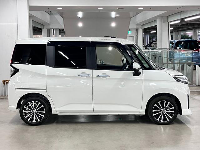 ルーミー カスタムG-T ワンオーナー ターボ パノラミックビュー 純正9型ディスプレイオーディオ スマートアシスト ETC2.0 両側電動スライド BTオーディオ フルセグTV USB端子 スマートキー シートアンダートレイ ADB・LEDランプ(9枚目)