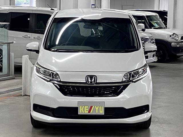 フリード G・ホンダセンシング ワンオーナー 後席モニター 純正9インチナビ 両側電動スライド 衝突軽減ブレーキ アダプティブクルーズ レーンキープ ETC バックカメラ BTオーディオ フルセグ CD・DVD USB LEDライト スマートキー(6枚目)