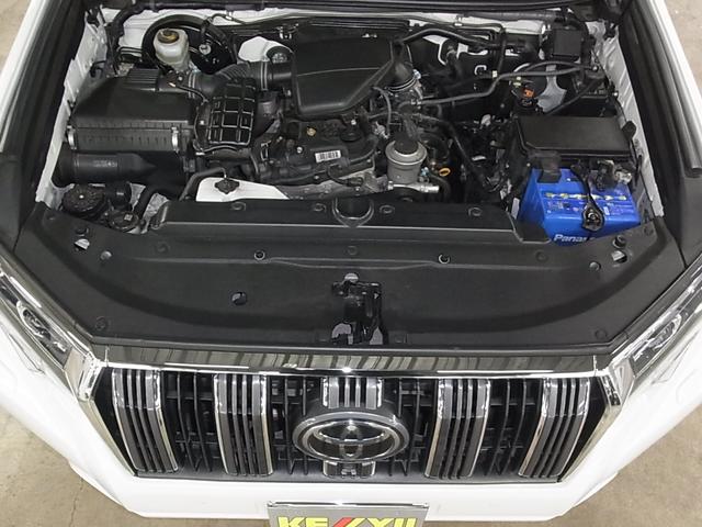 ランドクルーザープラド TX Lパッケージ 4WD 7人乗り ムーンルーフ T-コネクトナビ マルチテレインモニター BSM ソナー 本革シート シートベンチレーション ETC2.0 ブルーレイ BTオーディオ フルセグTV 電格サードシート LEDライト オプション19AW(21枚目)