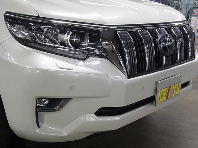 ランドクルーザープラド TX Lパッケージ 4WD 7人乗り ムーンルーフ T-コネクトナビ マルチテレインモニター BSM ソナー 本革シート シートベンチレーション ETC2.0 ブルーレイ BTオーディオ フルセグTV 電格サードシート LEDライト オプション19AW(51枚目)